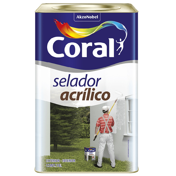 Selador Acrílico 18L Branco Coral