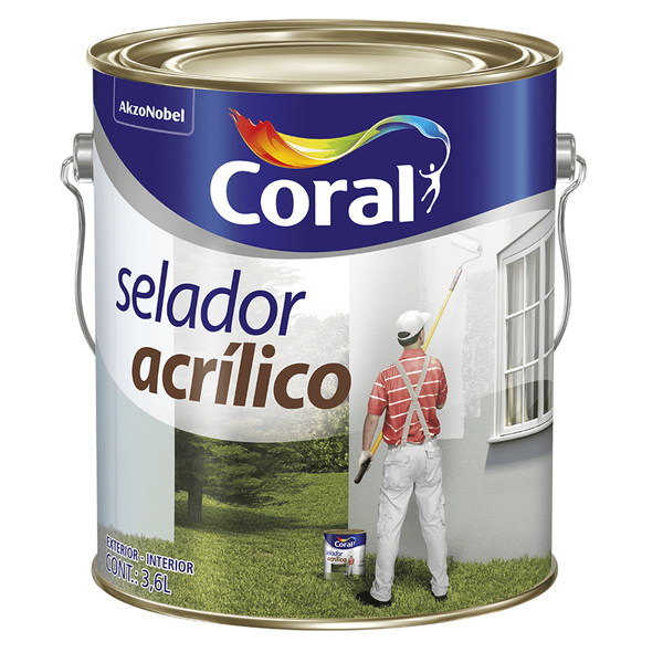 Selador Galão Branco Acrílico Coral