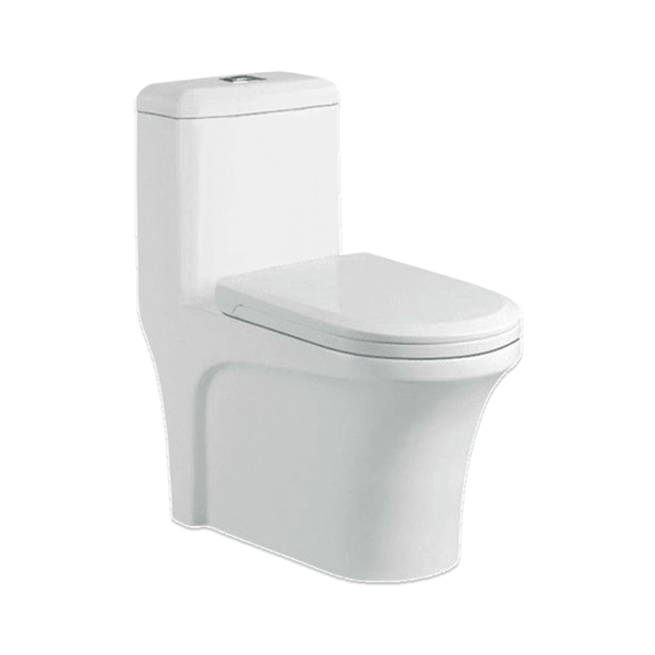 Kit Monobloco Completo Bacia/Caixa/Assento/Acessórios Branco 9128 Oka