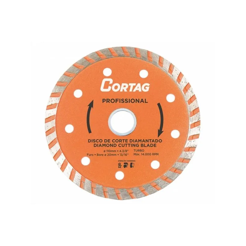 Disco Diamantado Tornado Turbo Cortag